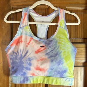 Nike Tie-Dye Dri-Fit Training Padded Sports Bra XXL